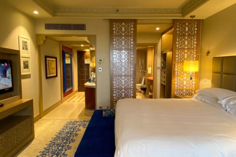 acumular puntos de aerolínea sin volar - habitación de hotel de lujo