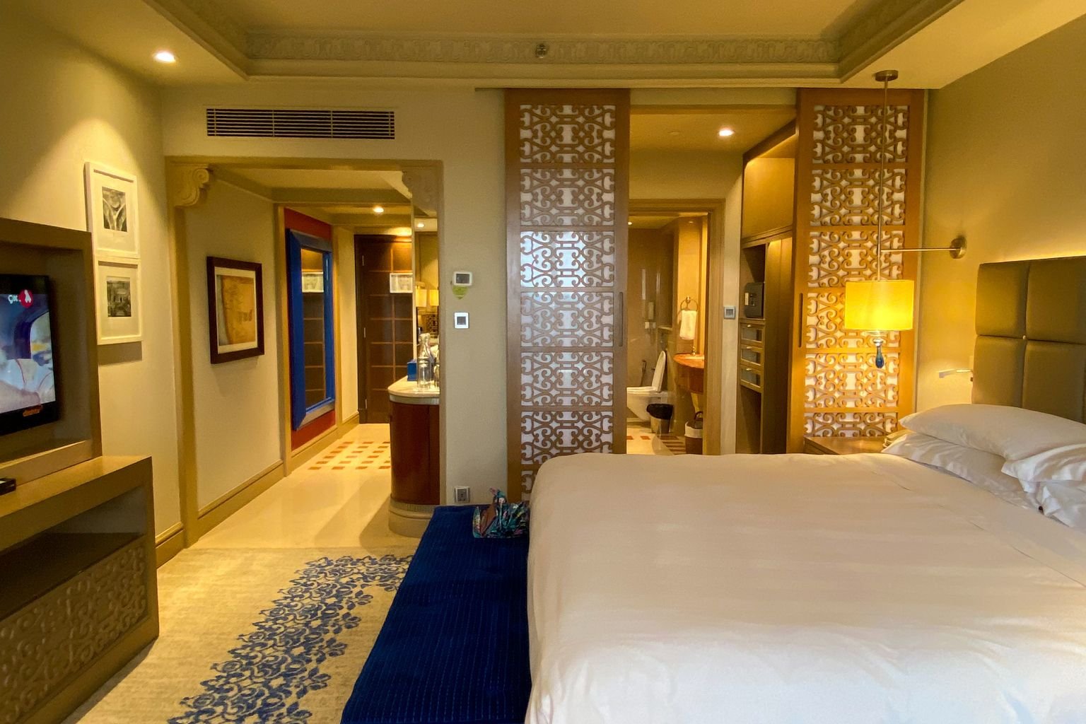 acumular puntos de aerolínea sin volar - habitación de hotel de lujo
