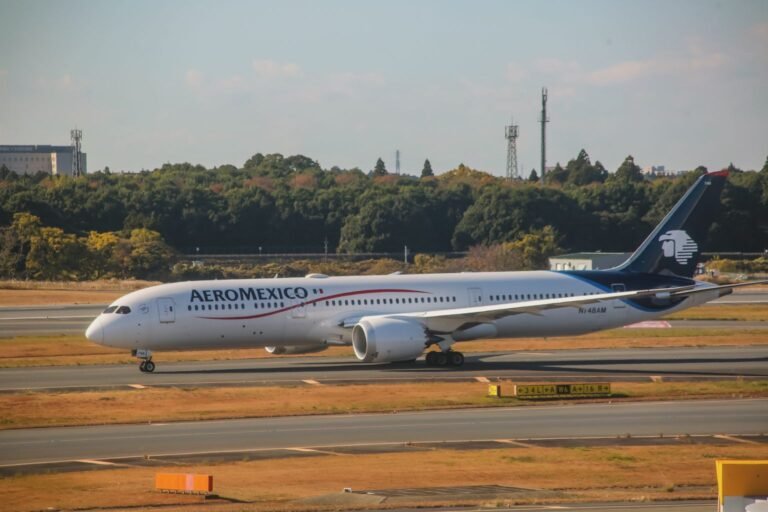 Boeing 787 Dreamliner de Aeroméxico, avión que opera la nueva ruta Aeroméxico Monterrey París
