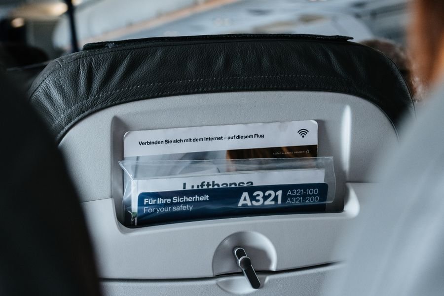 asiento de avión: la cabina no distingue si pagaste con puntos o dinero